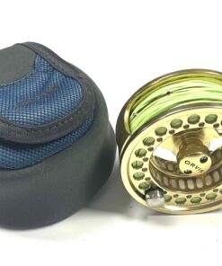   Orvis Hydros II 3.5″ Large Arbor Gold Fly Reel With Pouch