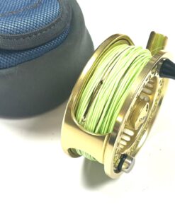   Orvis Hydros II 3.5″ Large Arbor Gold Fly Reel With Pouch