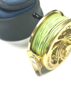   Orvis Hydros II 3.5″ Large Arbor Gold Fly Reel With Pouch