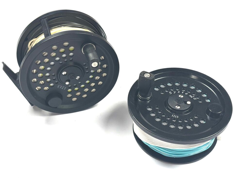   System Two 1213 Made in England Salmon Fly Reel With Spare Spool & Line