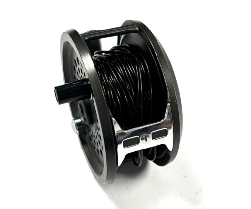   British Fly Reels Magnum 200D disc drag salmon fly reel, with two spare spools & lines