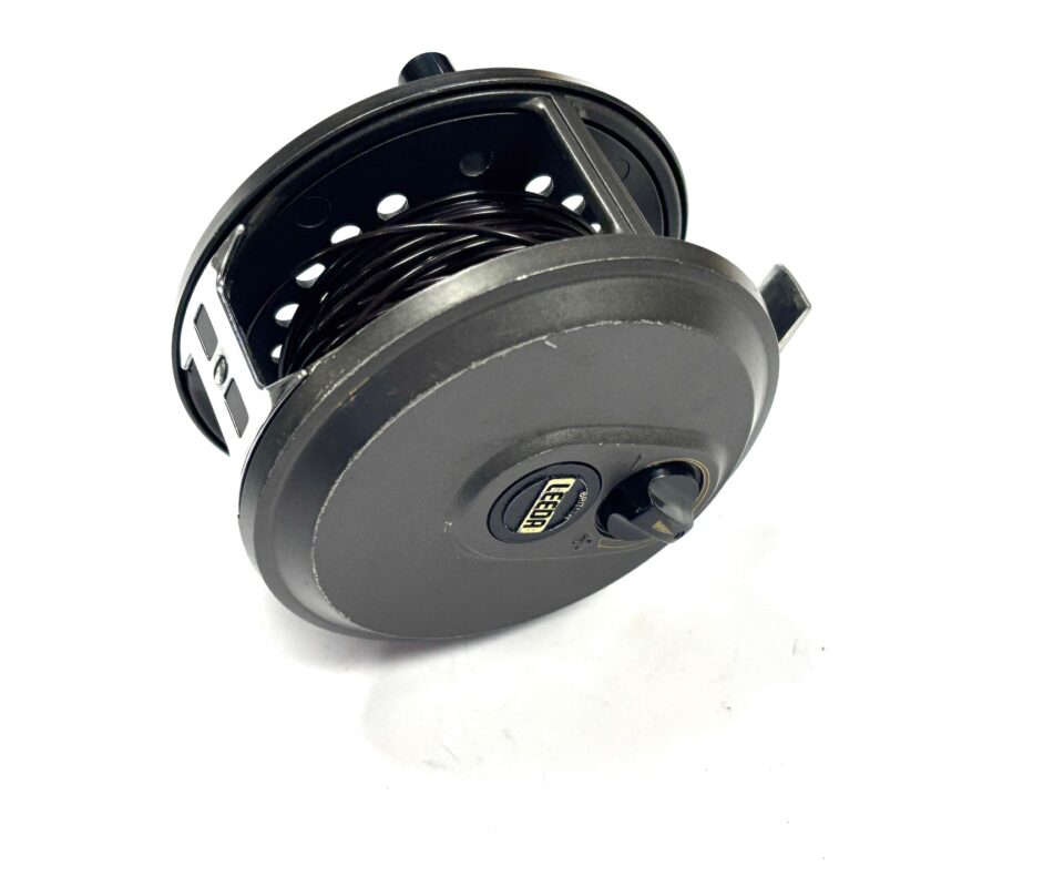   British Fly Reels Magnum 200D disc drag salmon fly reel, with two spare spools & lines