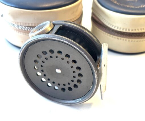   Hardy Perfect 3 1/8″ Trout Fly Reel With L/G Spare Spool & Cases Great User