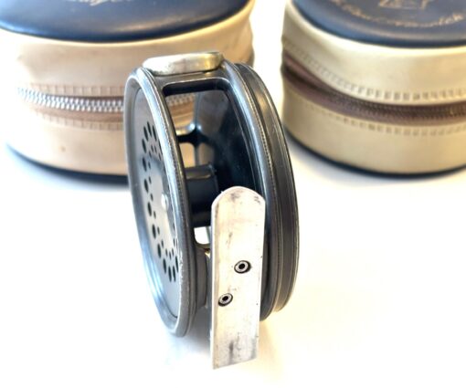   Hardy Perfect 3 1/8″ Trout Fly Reel With L/G Spare Spool & Cases Great User