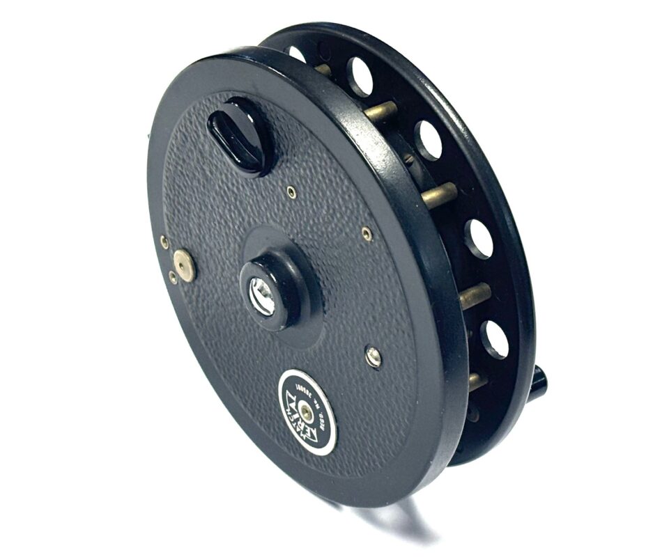   Fred Crouch Aerial 4.5″ Black Centrepin Fishing Reel