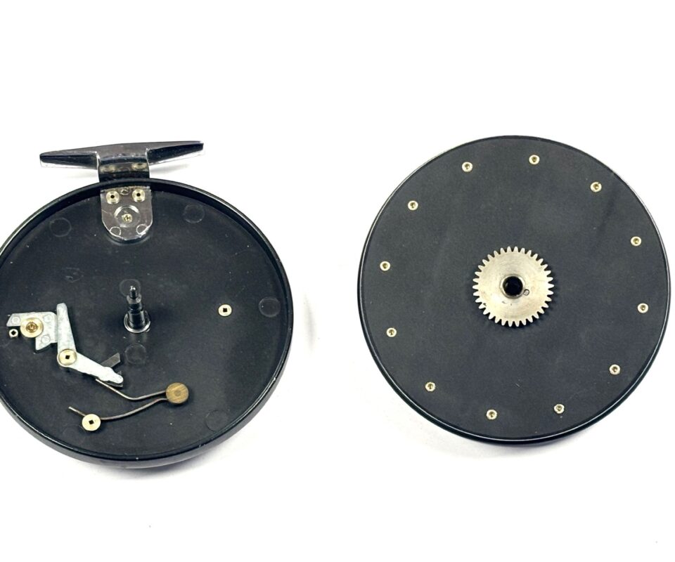   Fred Crouch Aerial 4.5″ Black Centrepin Fishing Reel