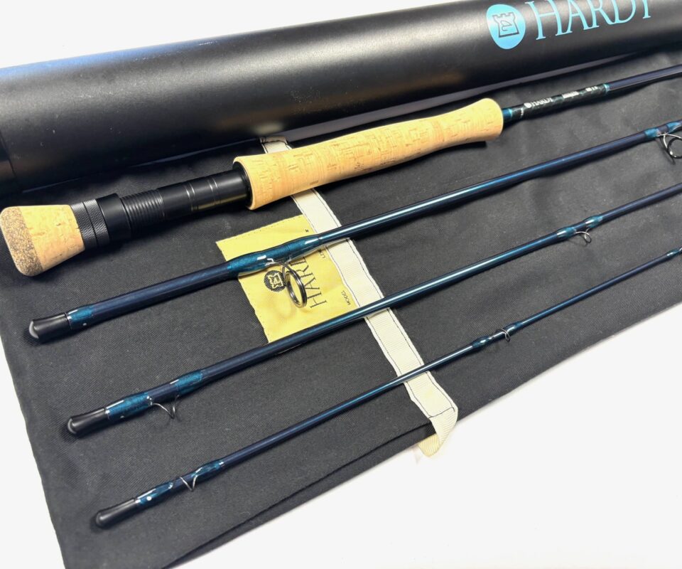   Hardy Zane Pro Sintrix 440 SWS 9′ Line #7 Trout Fly Rod Excellent