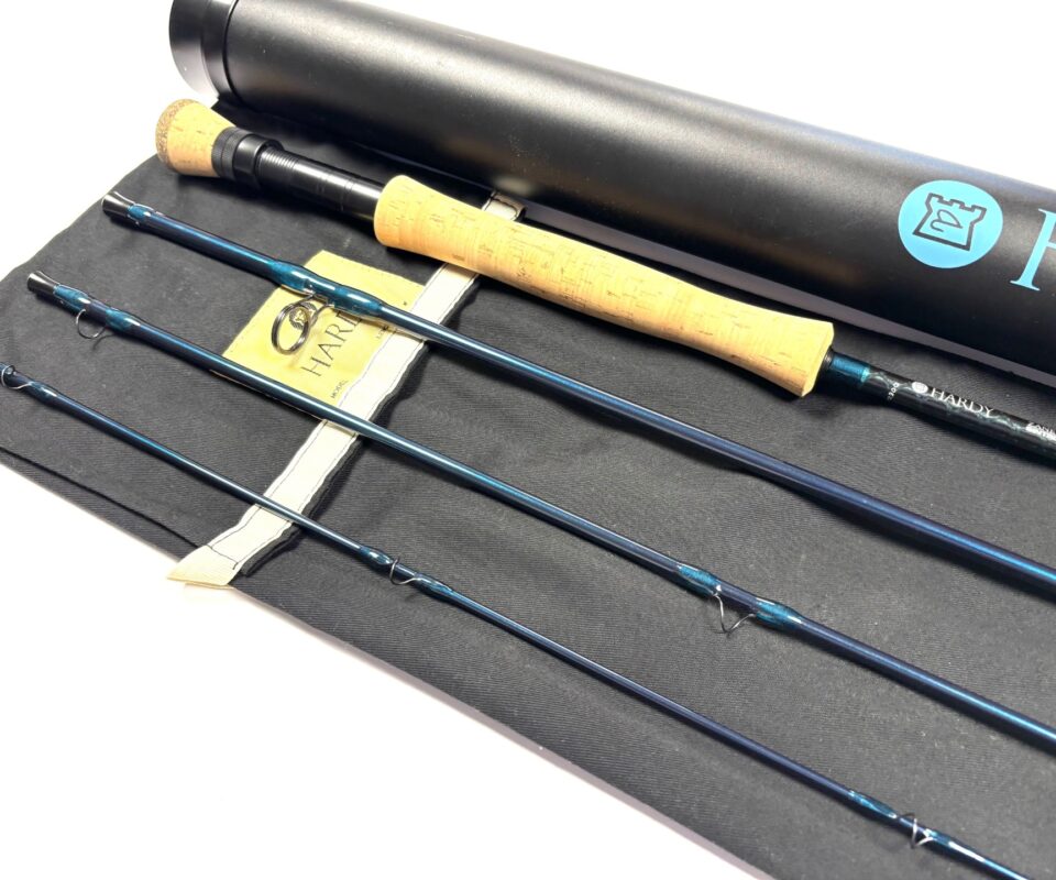  Hardy Zane Pro Sintrix 440 SWS 9′ Line #7 Trout Fly Rod Excellent