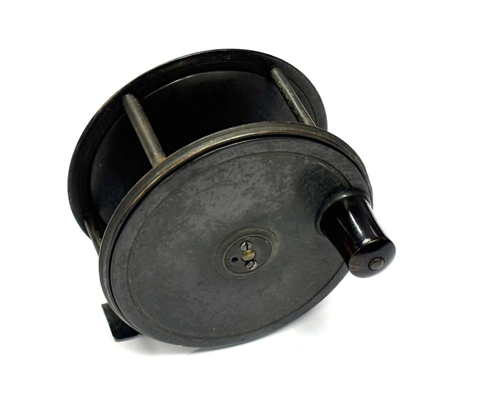   Farlow 4″ Brass Patent Lever Fly Reel