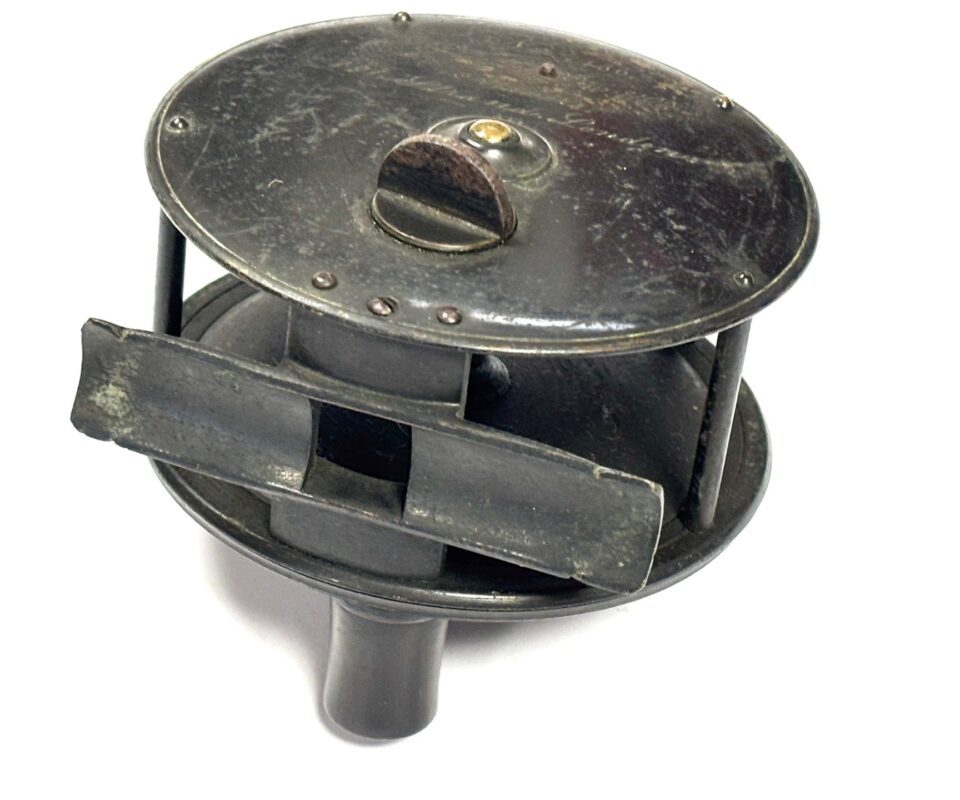   Farlow 4″ Brass Patent Lever Fly Reel