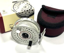   Hardy Sirrus #7/8 alloy brook trout fly reel with case