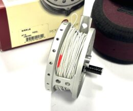   Hardy Sirrus #7/8 alloy brook trout fly reel with case