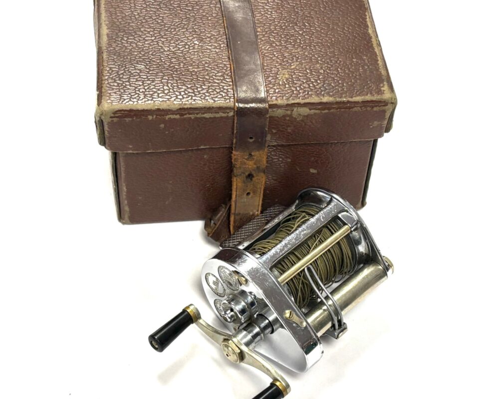   Hardy Elarex Vintage Multiplier Baitcasting Reel With Box