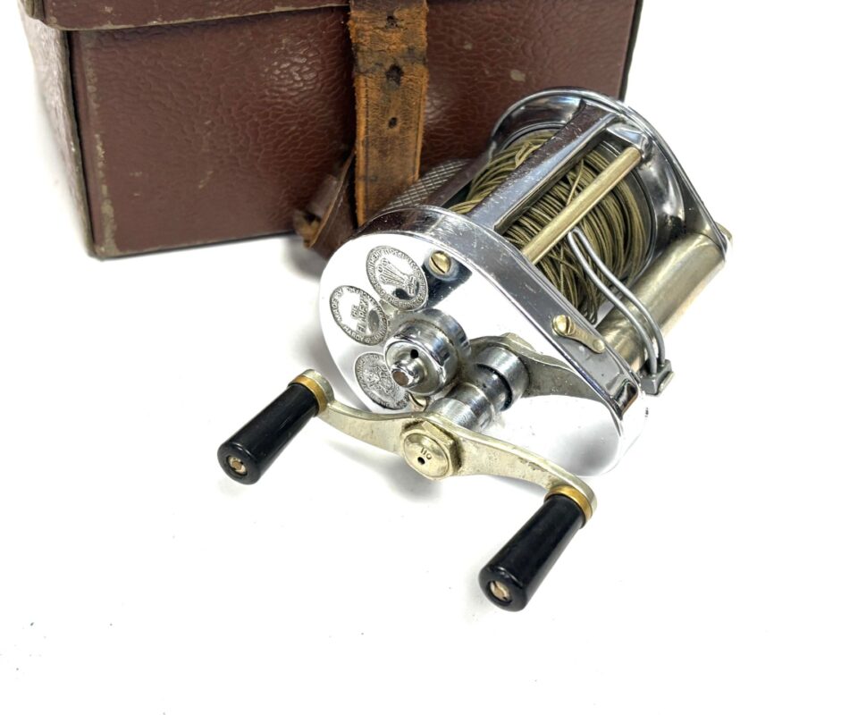   Hardy Elarex Vintage Multiplier Baitcasting Reel With Box