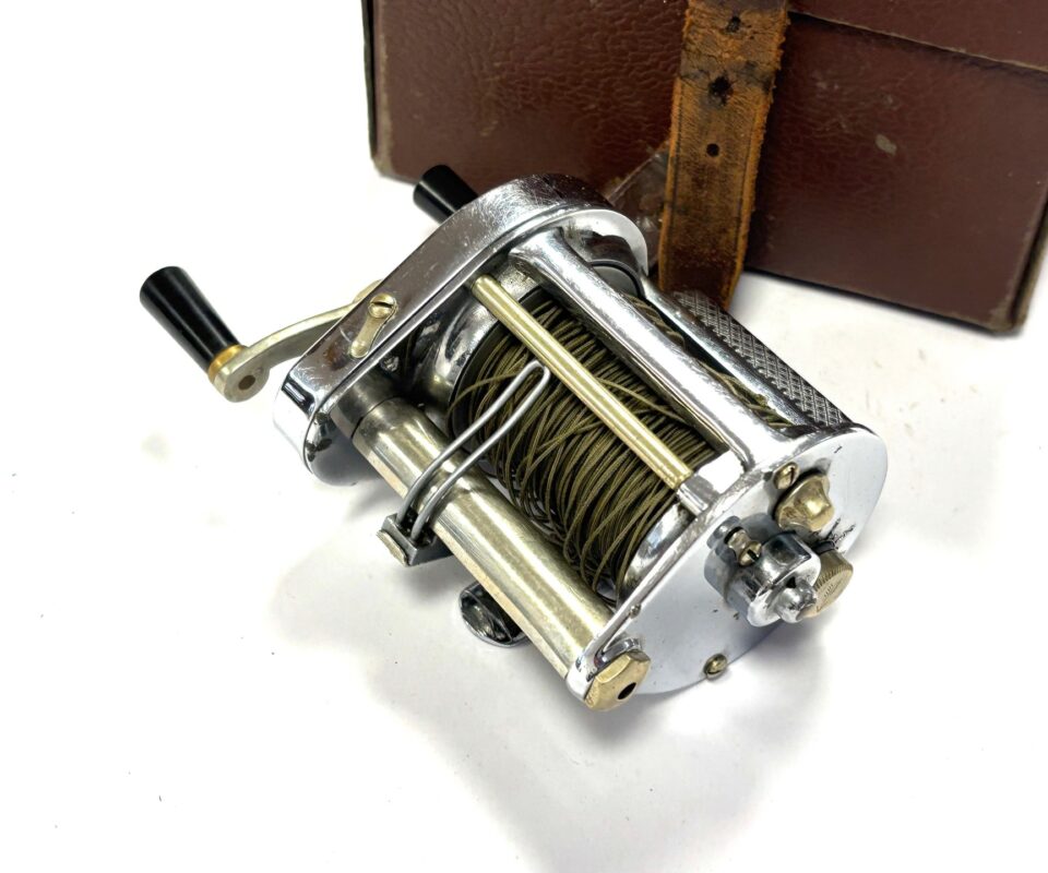   Hardy Elarex Vintage Multiplier Baitcasting Reel With Box