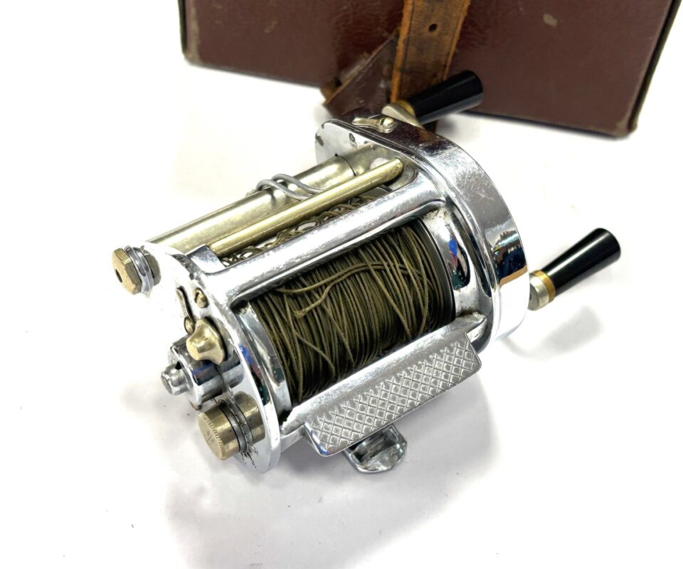   Hardy Elarex Vintage Multiplier Baitcasting Reel With Box