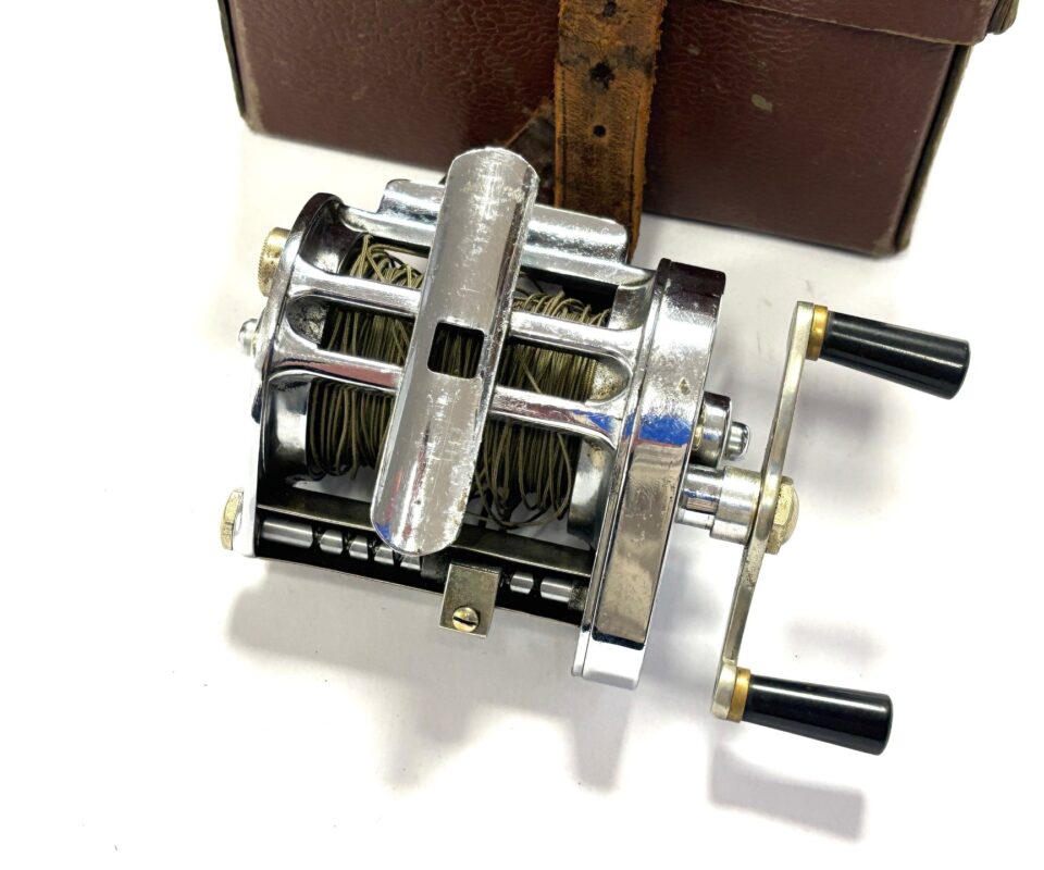  Hardy Elarex Vintage Multiplier Baitcasting Reel With Box