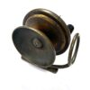   Malloch 3 3/4&Prime; Vintage Brass Side Casting Reel