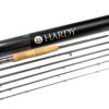 Hardy Demon Smuggler AWS Sintrix 330 9’ 6″ 6 piece travel carbon fly rod #6 with bag & Hardy tube