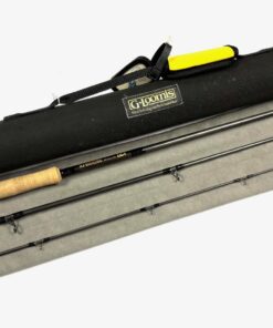   G Loomis GLX 9′ line #12 four piece trout fly rod with bag and case
