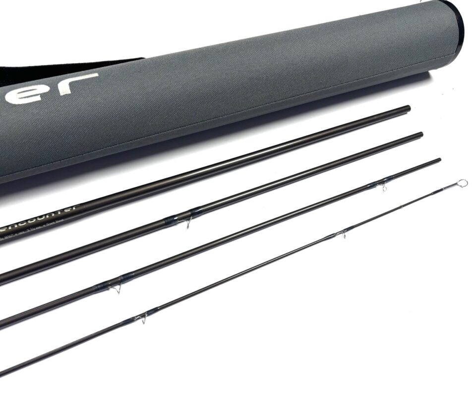   Orvis Encounter 8’ 6″ Line #5 Four Piece Carbon Trout Fly Rod Super Condition