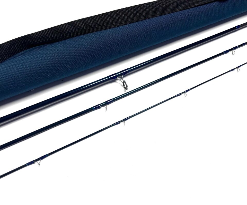   Hardy Elite 10′ 3 piece carbon fly rod #6 with bag & tube