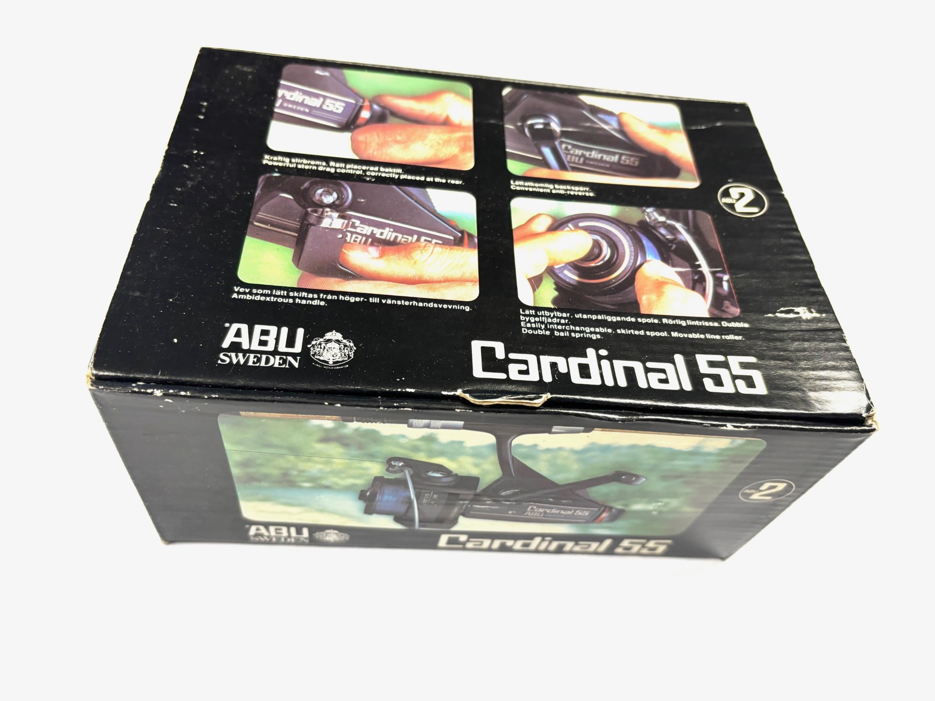 Abu Garcia Cardinal 55 Fixed Spool Spinning Reel Unused With Box