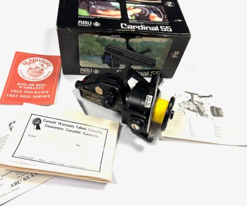   Abu Garcia Cardinal 55 Fixed Spool Spinning Reel Unused With Box