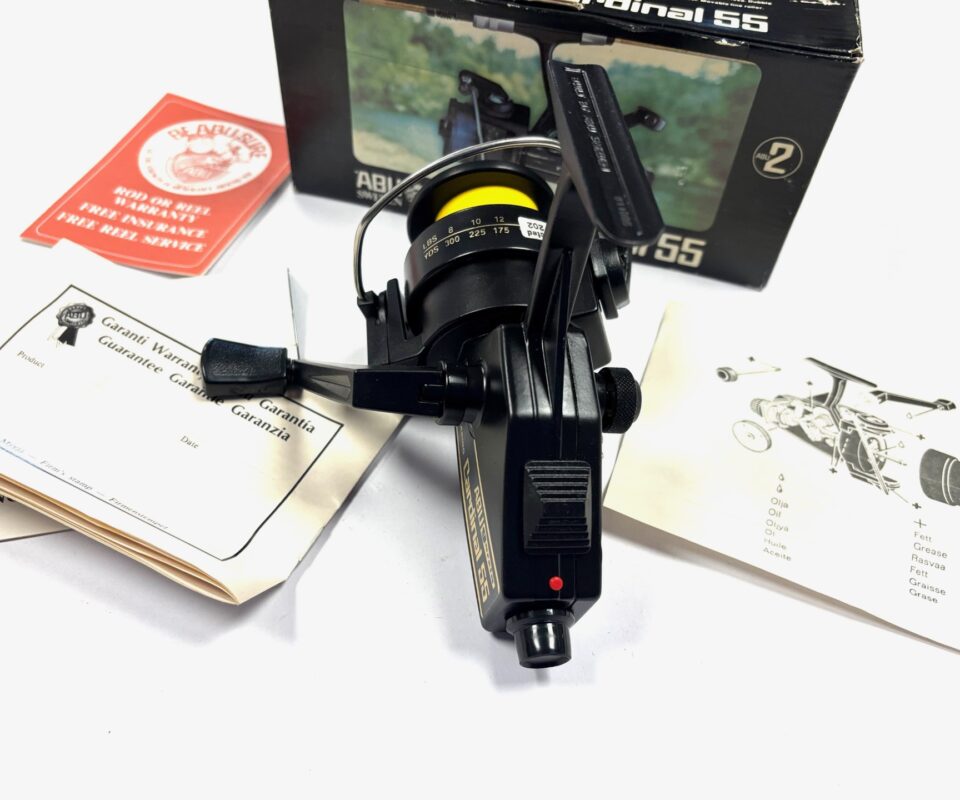 Abu Garcia Cardinal 55 Fixed Spool Spinning Reel Unused With Box