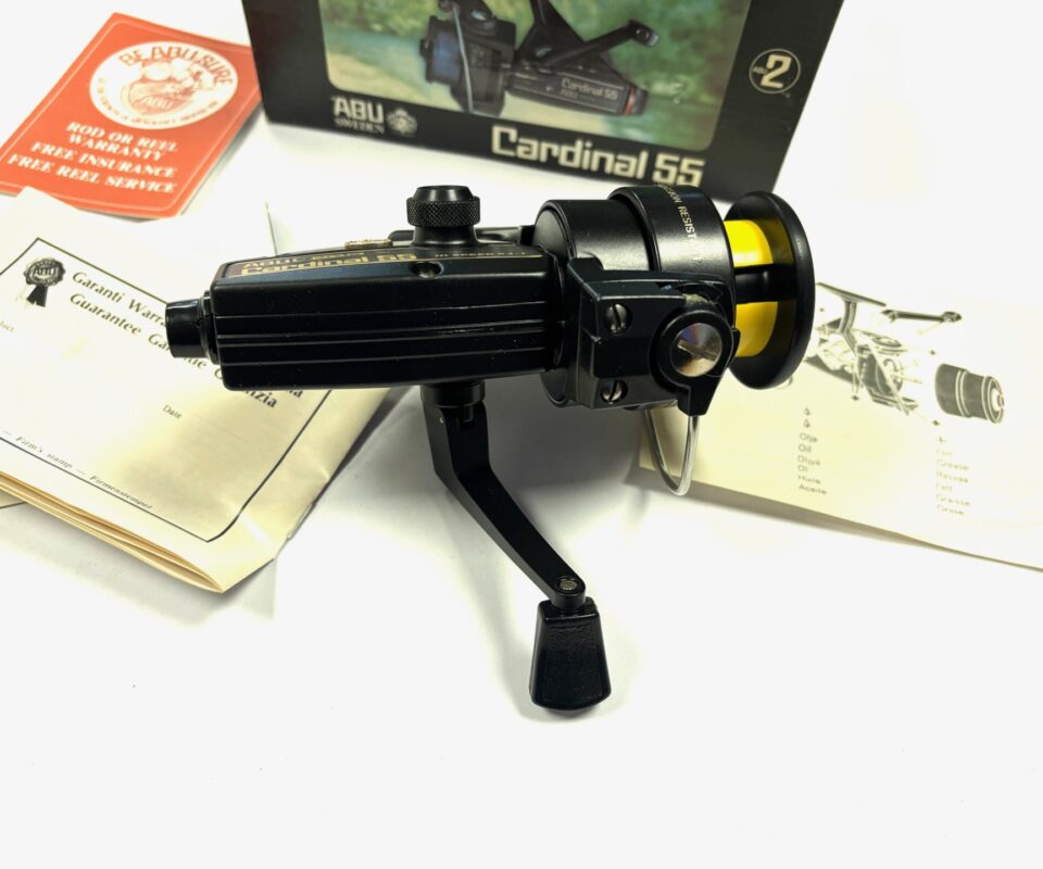 ABU Garcia Cardinal 55 スピニングリール Abu Garcia Cardinal 55 Fixed Spool Spinning Reel Unused With Box