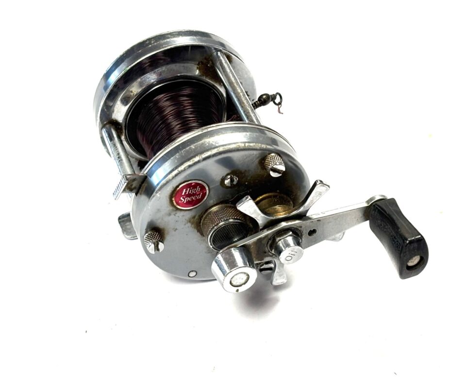   Abu Sweden Ambassadeur 6000 C silver high speed vintage reel