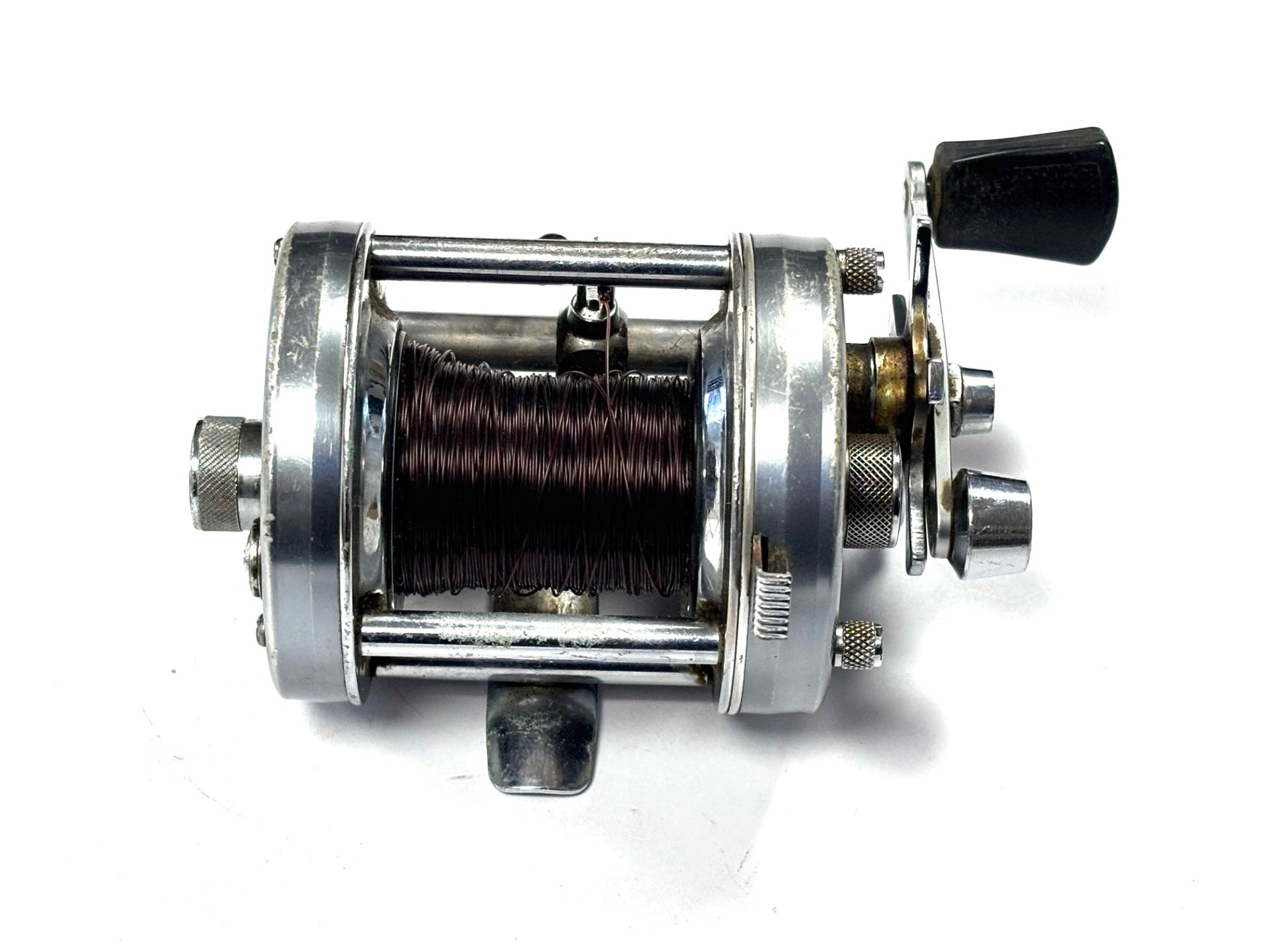 Abu Sweden Ambassadeur 6000 C silver high speed vintage reel