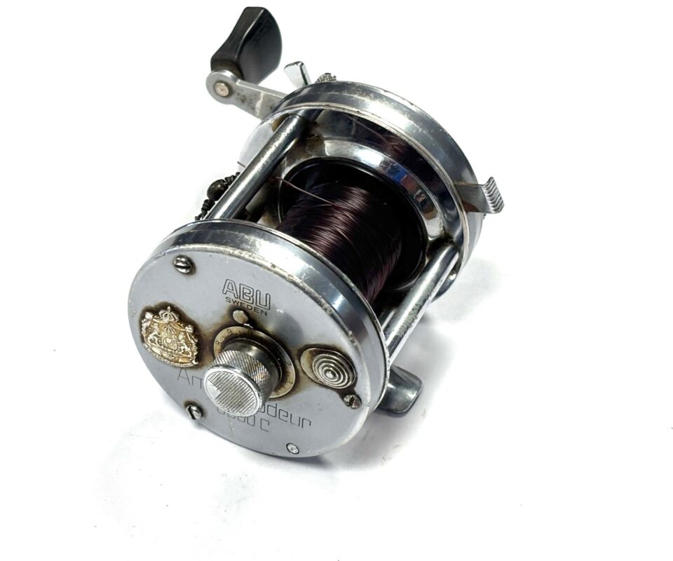   Abu Sweden Ambassadeur 6000 C silver high speed vintage reel