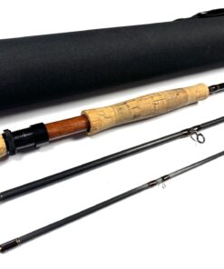   Michael Evans Longbow Arrowhead 9′ 9″ Trout Fly Rod Line #7/8 With Bag & Tube