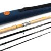 Hardy Salmon Fly TRAVEL Rod 15′ Four Piece Graphite Travel #10 With Cordura Case