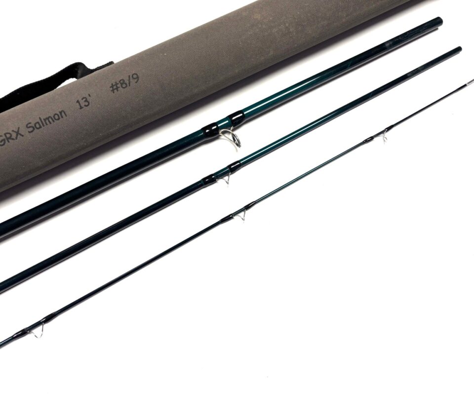   Greys GRX Salmon 13′ three piece line rated #8/9 in case