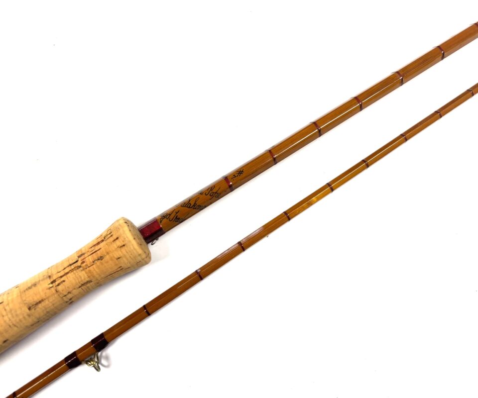   Hardy “The Pope” 10’ 2 Piece Palakona Split Cane Trout Fly Rod #7 With Bag