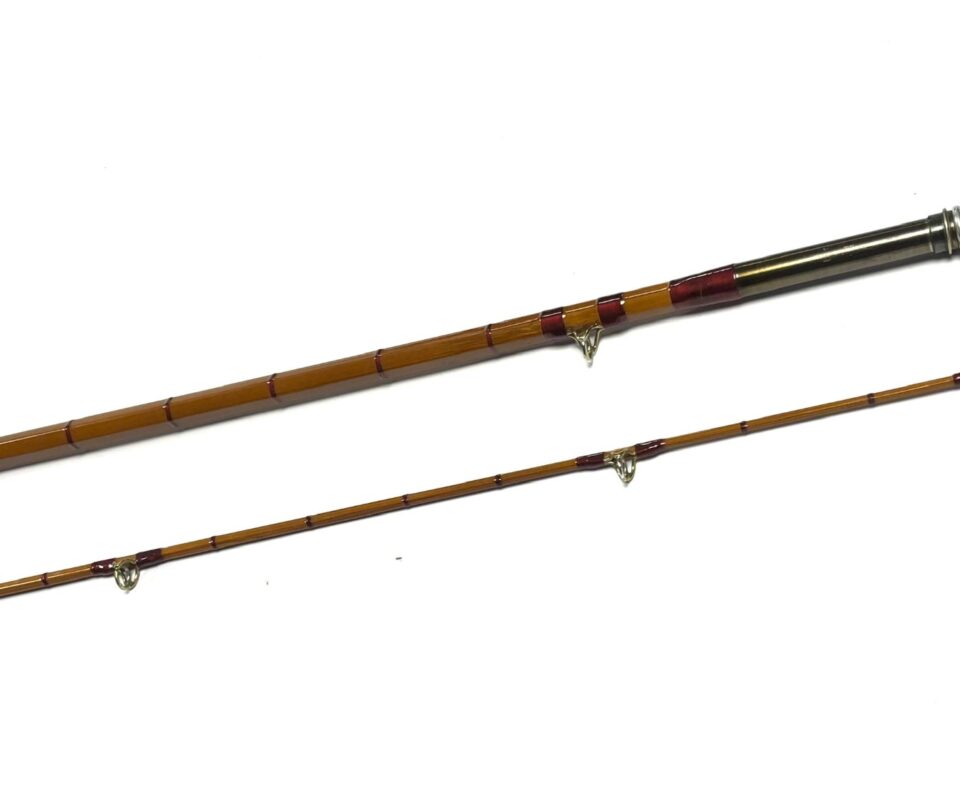   Hardy “The Pope” 10’ 2 Piece Palakona Split Cane Trout Fly Rod #7 With Bag