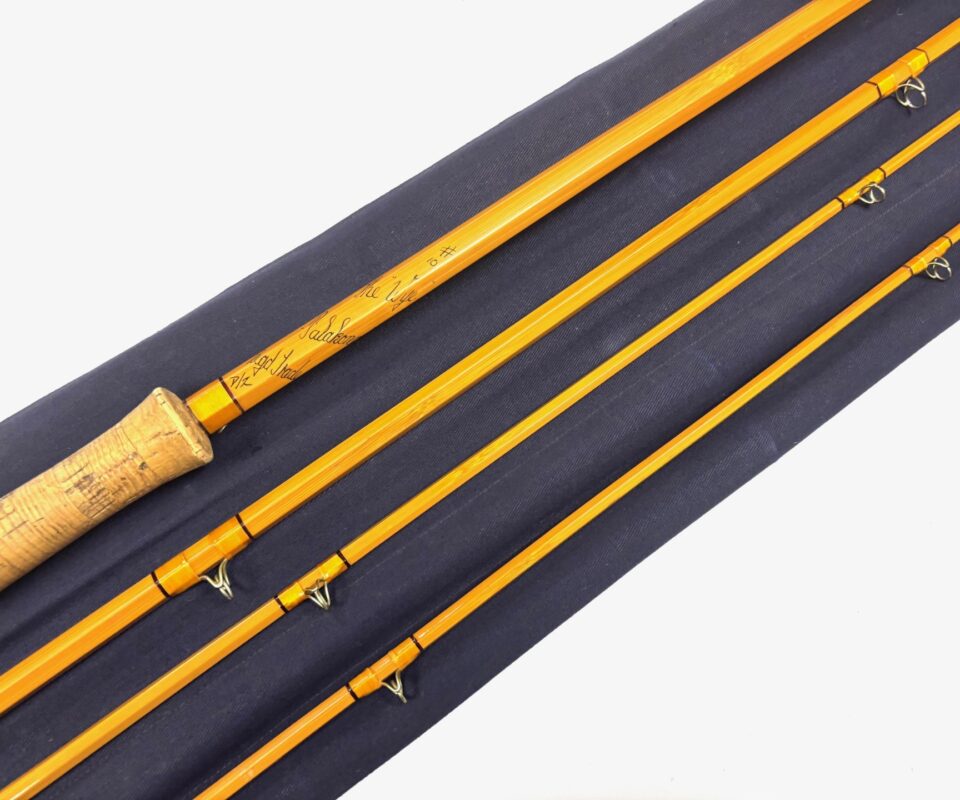   Hardy The Wye 13 ’6″ Palakona salmon fly rod 3 piece plus spare tip fine condition with bag