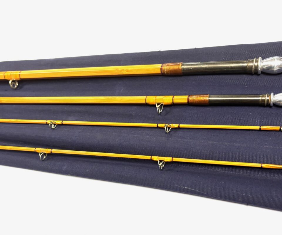   Hardy The Wye 13 ’6″ Palakona salmon fly rod 3 piece plus spare tip fine condition with bag
