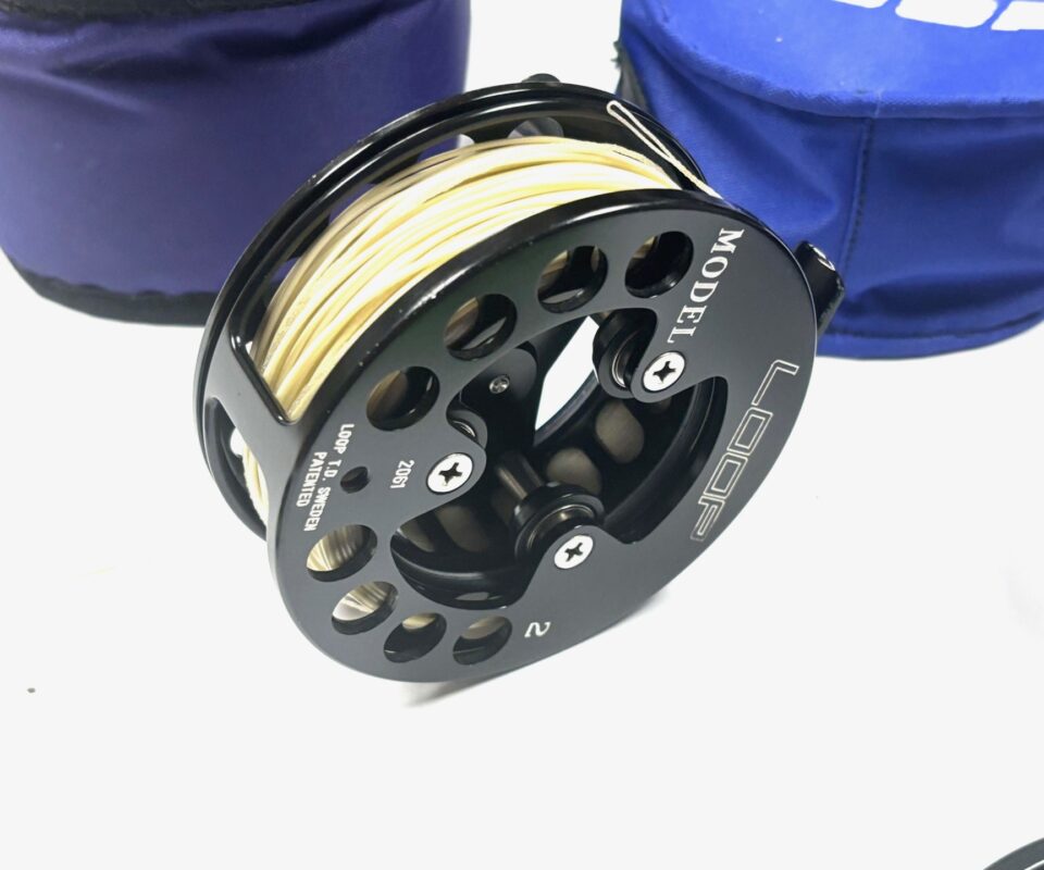   Loop Sweden Model 2 fly reel with two spare spools & line