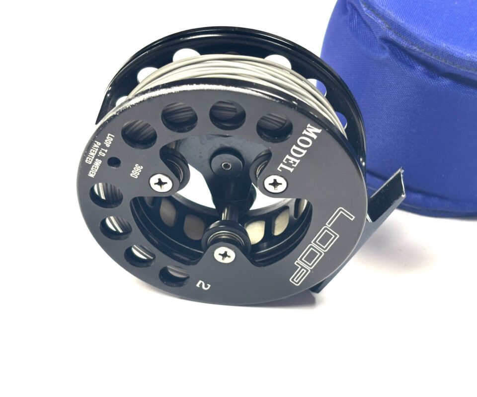   Loop Sweden Model 2 Fly Reel 3.75″ With Case & Spare Spool