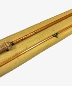   Hardy LRH No 1 Spinning 9′ 6″ Cane Two Piece Rod With Bag Great Condition