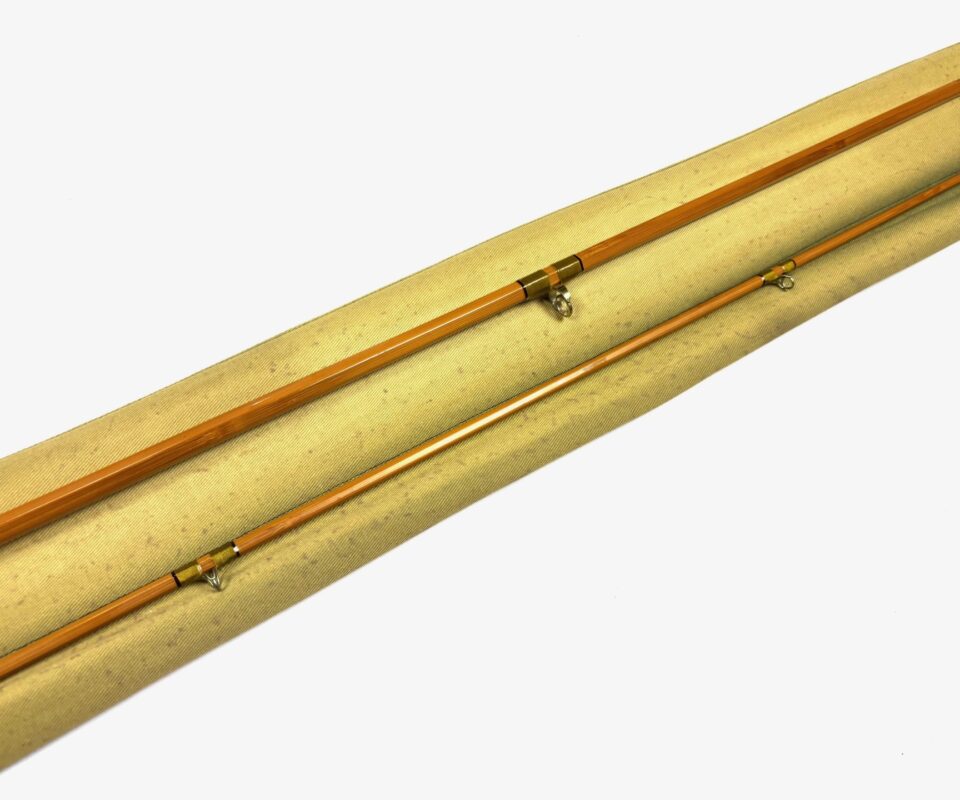   Hardy The Pope Palakona 10’ 2 piece split cane trout fly rod & bag fine