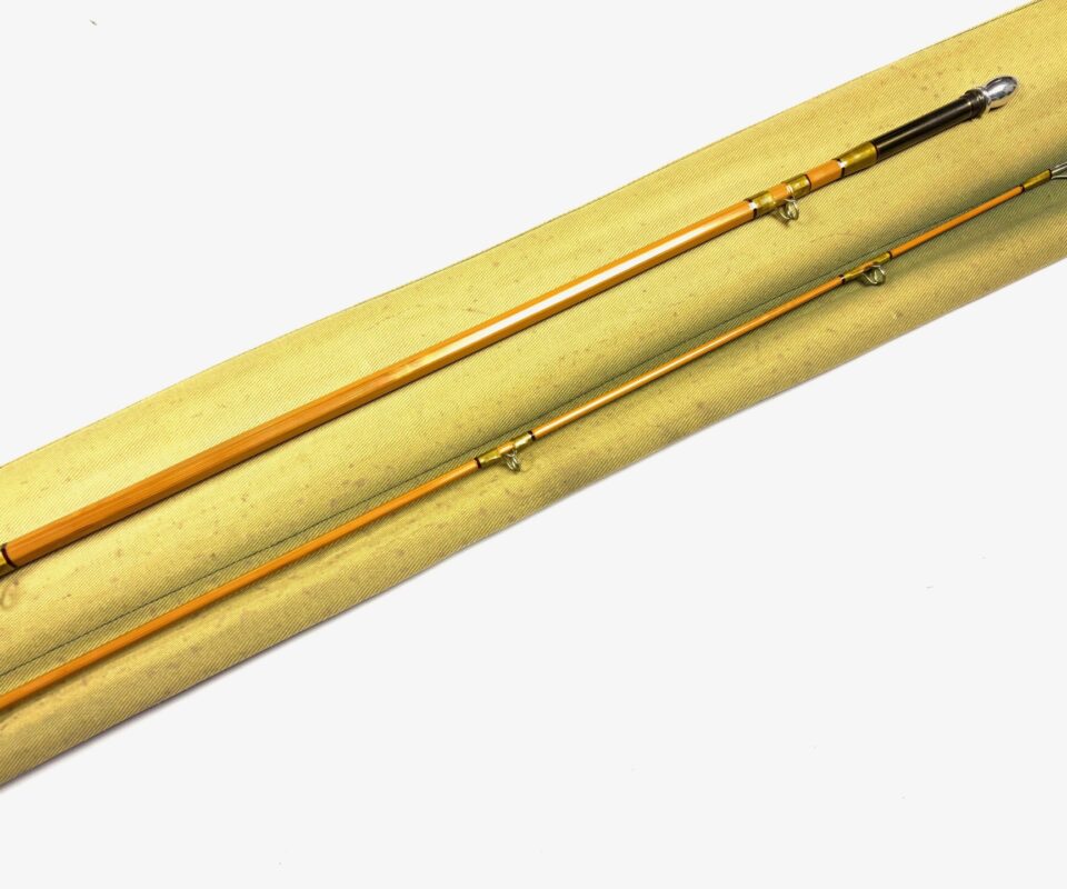   Hardy The Pope Palakona 10’ 2 piece split cane trout fly rod & bag fine