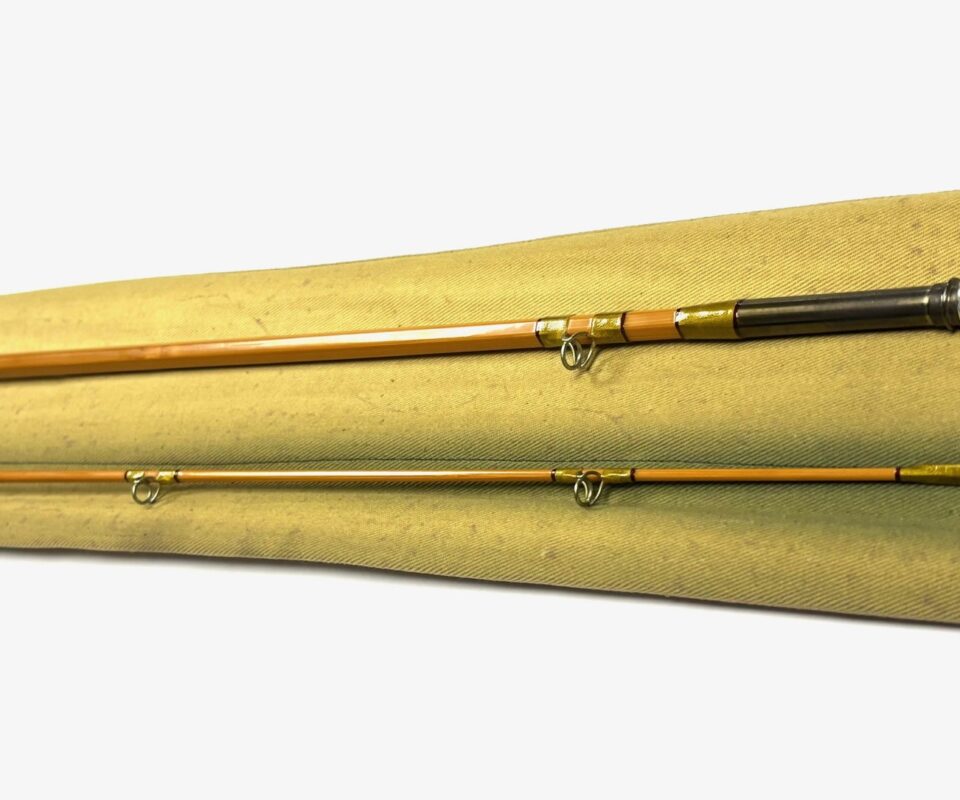   Hardy The Pope Palakona 10’ 2 piece split cane trout fly rod & bag fine