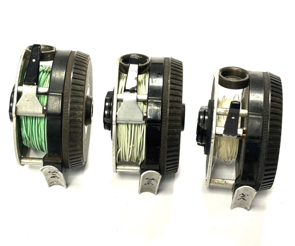   3 x Mitchell 710 automatic fly reels