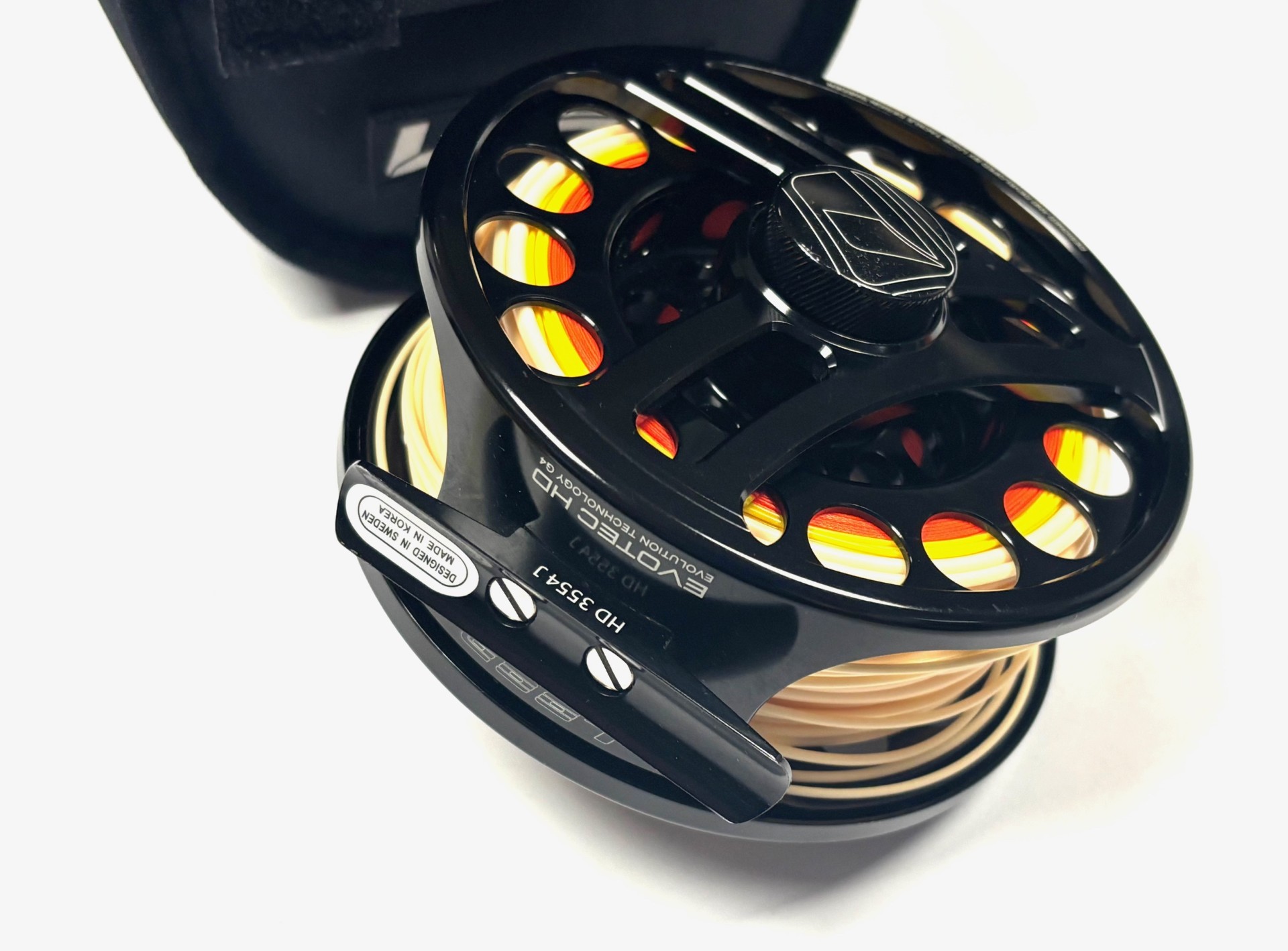 Loop Evotec HD left hand wind 9/13 with lines & spare spool