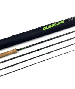   Guideline ELEVATION 9’ 9″ 4 Piece Graphite Trout Fly Rod #6 Fine With Bag & Tube