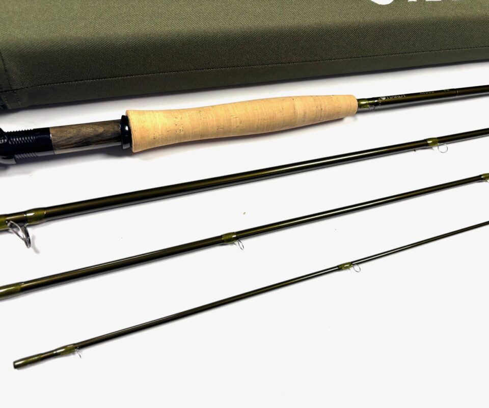   Hardy AYDON 10′ Line #5 Four Piece Trout Fly Rod With Bag & Tube MINT